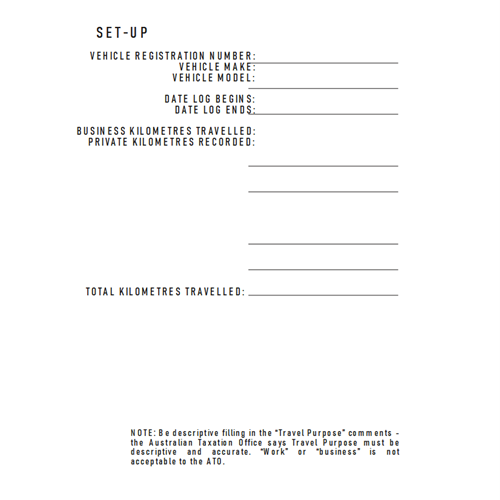 Vehicle Log Book Allbiz 1